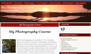 Myphotographycourse.com thumbnail