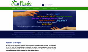 Myphysio.co.in thumbnail