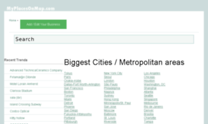 Myplacesonmap.com thumbnail