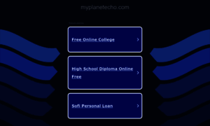 Myplanetecho.com thumbnail