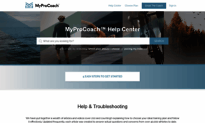 Myprocoach-help.zendesk.com thumbnail