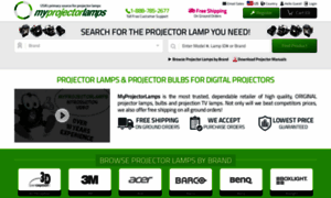 Myprojectorlamps.com thumbnail