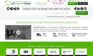 Myprojectorlamps.eu thumbnail