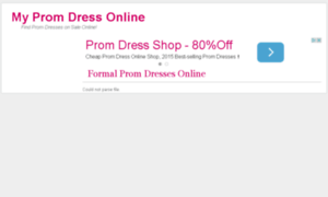 Mypromdressonline.com thumbnail