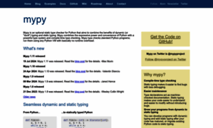 Mypy-lang.org thumbnail