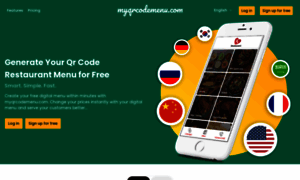 Myqrcodemenu.com thumbnail