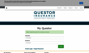 Myquestor.questor-insurance.co.uk thumbnail