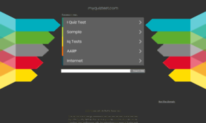 Myquiztest.com thumbnail