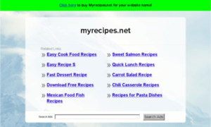 Myrecipes.net thumbnail
