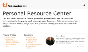 Myresources.firstinterstatebank.com thumbnail