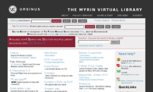 Myrin.ursinus.edu thumbnail