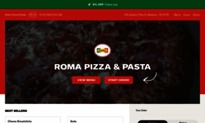 Myromapizzapasta.com thumbnail