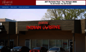 Myroyalindiancuisine.com thumbnail