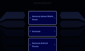 Mysamsung.com thumbnail