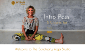 Mysanyogasanctuary.com thumbnail