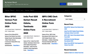 Mysarkariresult.live thumbnail