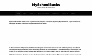 Myschoolbucks.us thumbnail