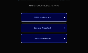 Myschoolchildcare.org thumbnail