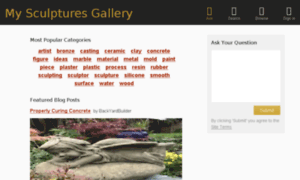 Mysculpturesgallery.com thumbnail