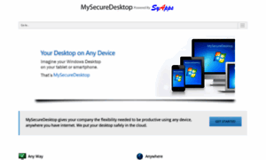 Mysecuredesktop.com thumbnail