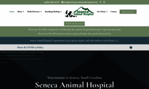 Mysenecaanimalhospital.com thumbnail