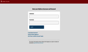 Mysierra.sierracollege.edu thumbnail