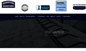 Mysignatureroofing.com thumbnail