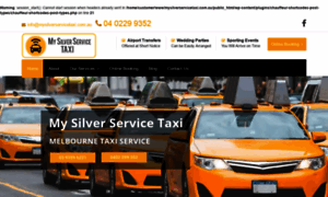 Mysilverservicetaxi.com.au thumbnail