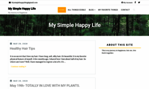 Mysimplehappylife.blog thumbnail