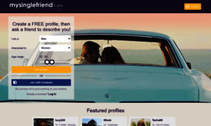 Mysinglefriend.co.uk thumbnail