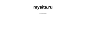 Mysite.ru thumbnail