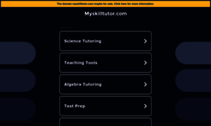 Myskilltutor.com thumbnail