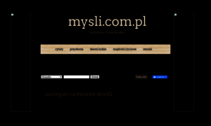 Mysli.com.pl thumbnail