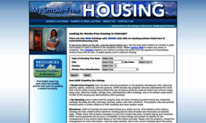 Mysmokefreehousing.com thumbnail