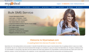 Mysmsdeal.com thumbnail