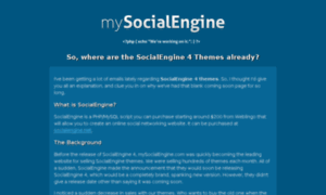 Mysocialengine.com thumbnail