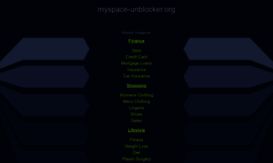 Myspace-unblocker.org thumbnail