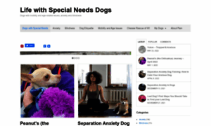 Myspecialneedsdogs.com thumbnail