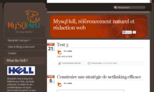 Mysqhell.com thumbnail