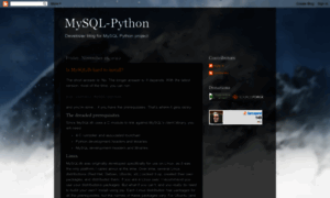 Mysql-python.blogspot.com thumbnail