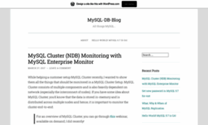 Mysqldbblog.wordpress.com thumbnail