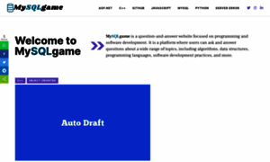 Mysqlgame.com thumbnail