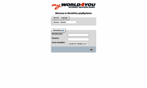 Mysqlsvr41admin.world4you.com thumbnail