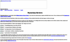 Mysteriousreviews.com thumbnail