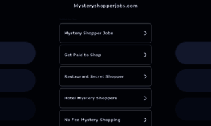 Mysteryshopperjobs.com thumbnail
