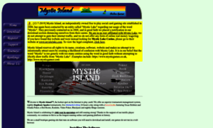 Mysticisland.net thumbnail