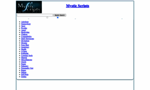 Mysticscripts.com thumbnail