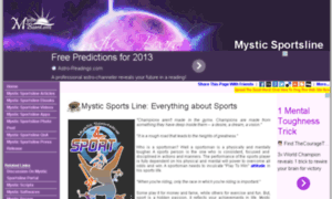 Mysticsportsline.com thumbnail