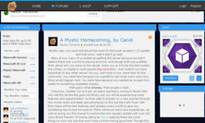 Mysticuniversemc.com thumbnail