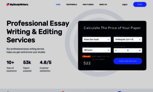 Mystudywriters.com thumbnail